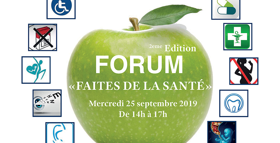 Affiche Forum Santé 2ème édition