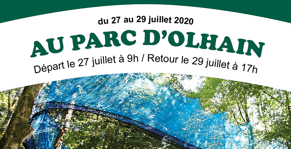 Affiche Mini-Séjour Parc d'Olhain 2020