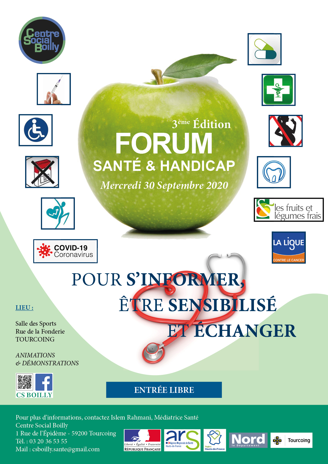 Affiche Forum Santé septembre 2020